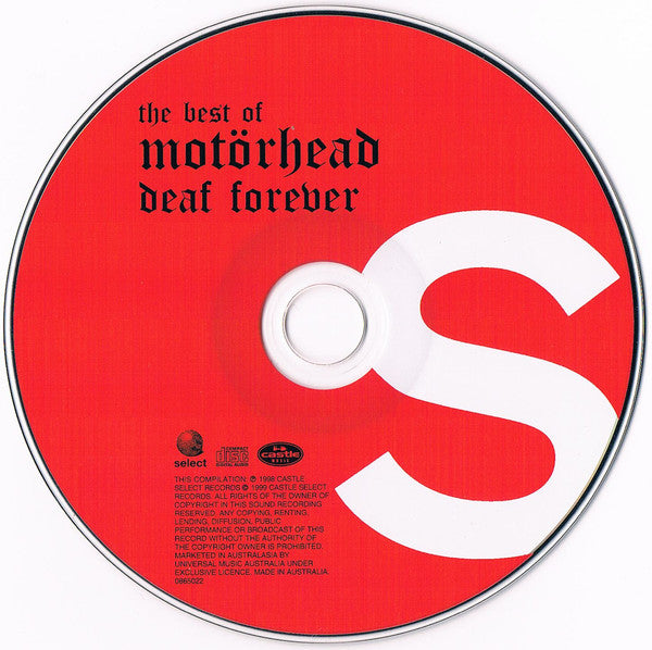 Motörhead : The Best Of Motörhead - Deaf Forever (CD, Comp, RE)