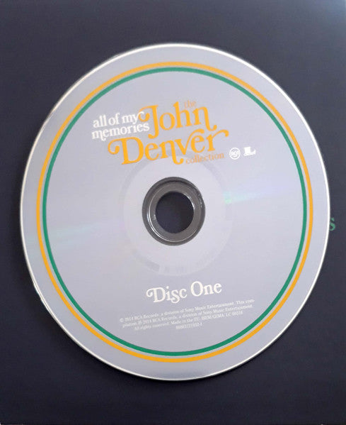 John Denver : All Of My Memories (The John Denver Collection) (4xCD, Comp, Mono, RM + Box)