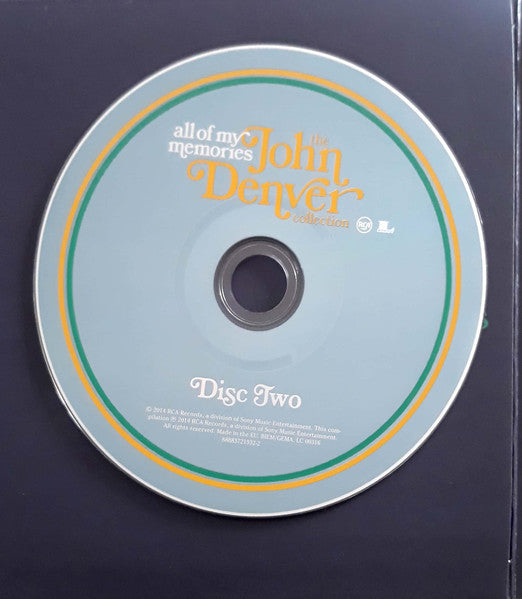John Denver : All Of My Memories (The John Denver Collection) (4xCD, Comp, Mono, RM + Box)