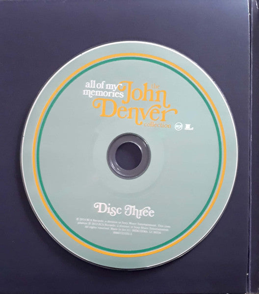 John Denver : All Of My Memories (The John Denver Collection) (4xCD, Comp, Mono, RM + Box)