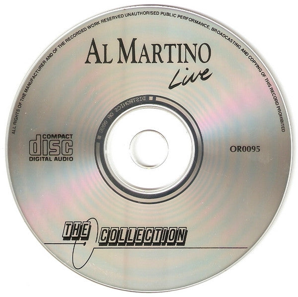 Al Martino : Al Martino Live (CD, Comp, MP)