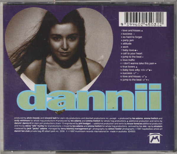 Dannii* : Love And Kisses And... (CD, Album, RE)