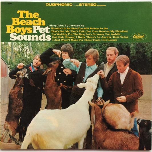 The Beach Boys : Pet Sounds (LP, Album, RP)