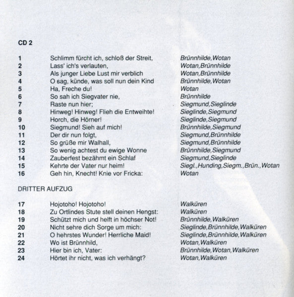 Richard Wagner - Varnay*, Traubel*, Melchior*, Schorr*, Thorborg*, Kipnis*, E. Leinsdorf* : Die Walküre (3xCD, RE, RM)