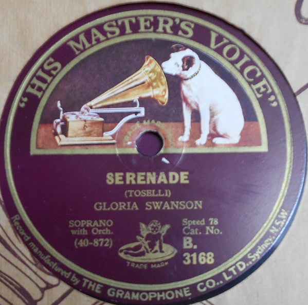 Gloria Swanson : Love (Your Magic Spell Is Everywhere) / Serenade (Shellac, 10")