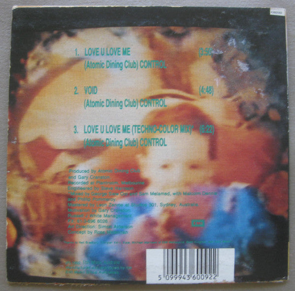 Atomic Dining Club : Love U Love Me (CD, Single, Car)