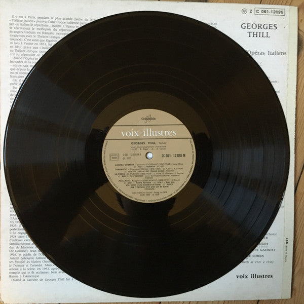 Georges Thill : Airs D'Opéras Italiens (LP, Comp)
