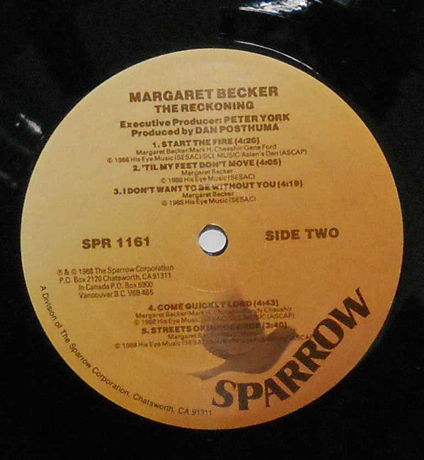 Margaret Becker : The Reckoning (LP, Album)