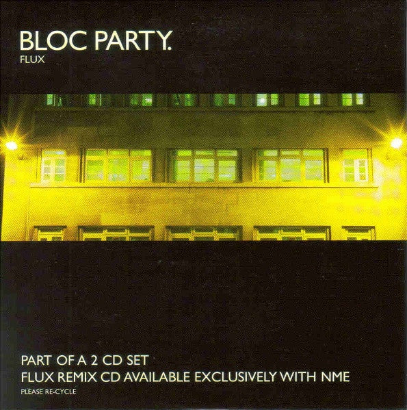 Bloc Party : Flux (Minimax, Single, CD2)