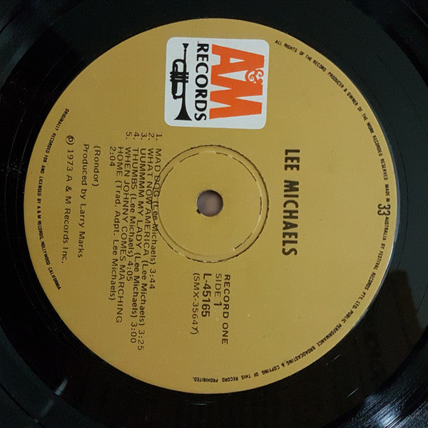 Lee Michaels : Lee Michaels (2xLP, Comp)