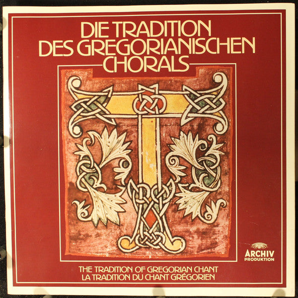 Various : Die Tradition Des Gregorianischen Chorals (6xLP + Box, Comp)