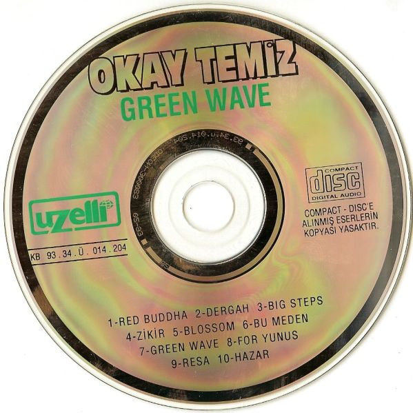 Okay Temiz : Green Wave (CD, Album)