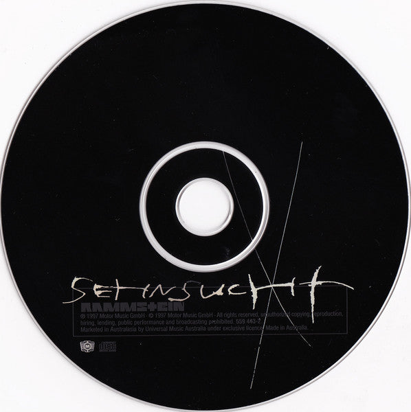 Rammstein : Sehnsucht (CD, Album + CD, EP + Ltd)