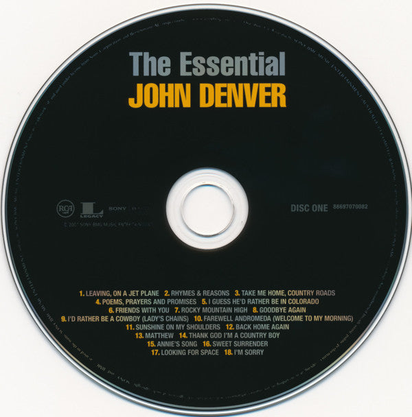 John Denver : The Essential John Denver (2xCD, Comp)