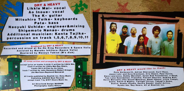 Dry & Heavy : New Creation (CD, Comp)