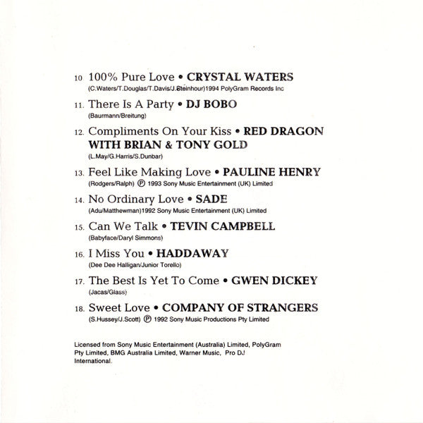 Various : Pure Love (CD, Comp)