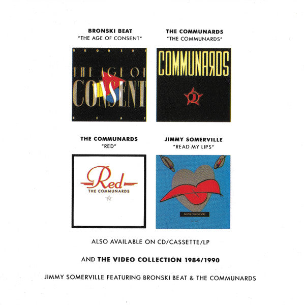 Jimmy Somerville Featuring Bronski Beat And The Communards : The Singles Collection 1984/1990 (CD, Comp, RP)