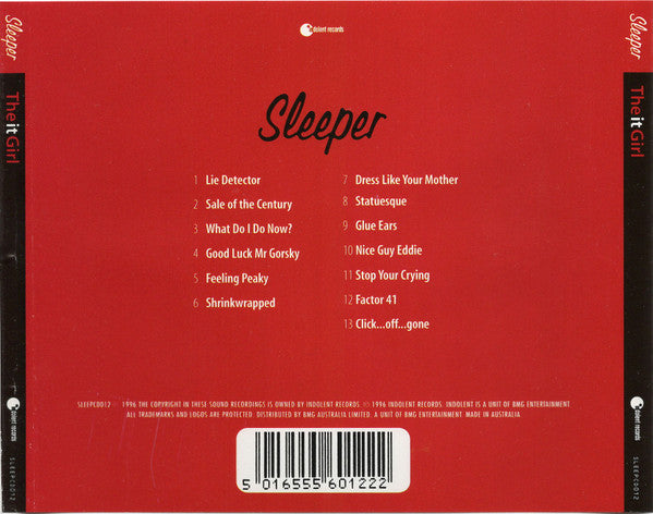 Sleeper (2) : The It Girl (CD, Album)