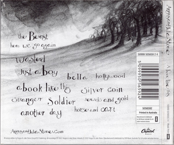 Angus & Julia Stone : A Book Like This (CD, Album, RE, Dig)