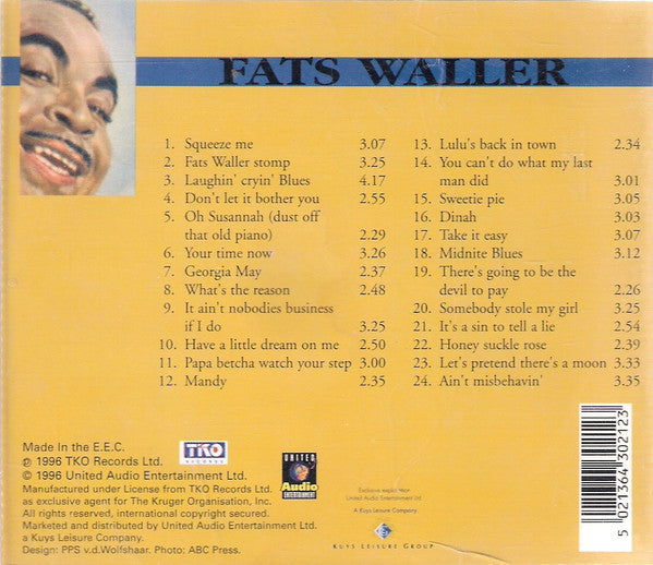 Fats Waller : Fats Waller Members Edition (CD, Comp)