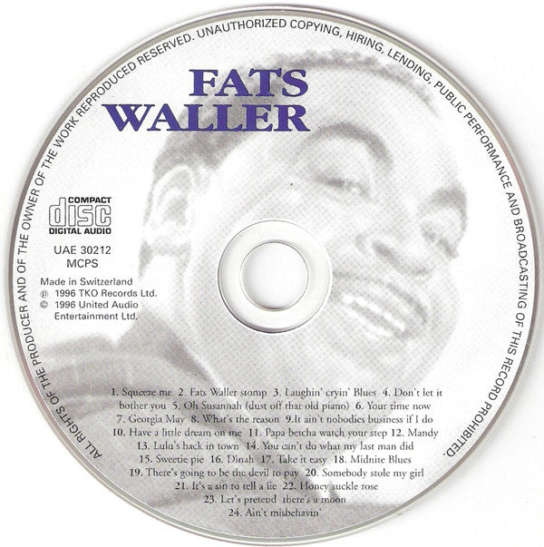 Fats Waller : Fats Waller Members Edition (CD, Comp)