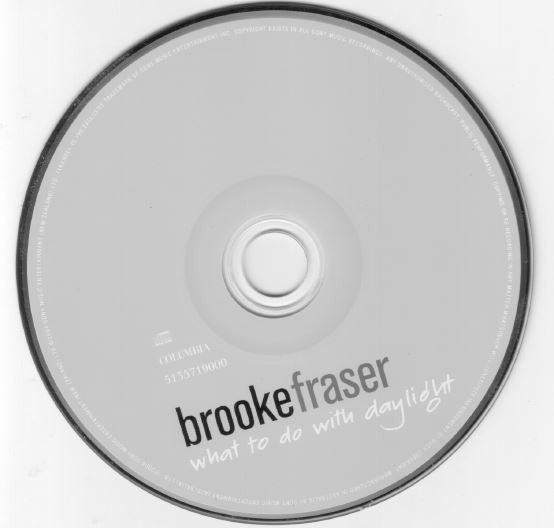 Brooke Fraser : What To Do With Daylight (CD, Album)