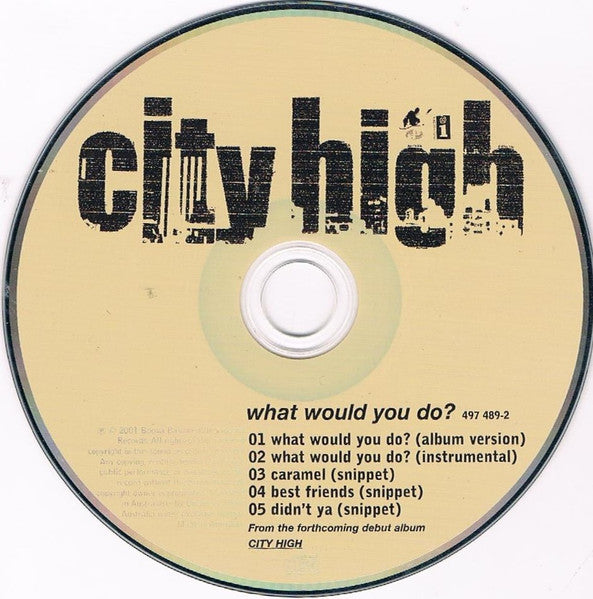 City High : What Would You Do? (CD, Single)