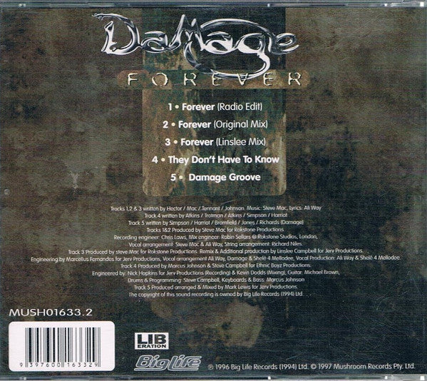 Damage : Forever (CD, Single)