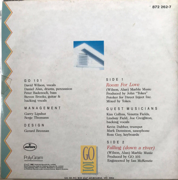 Go 101 : Room For Love (7", Single, Ltd)