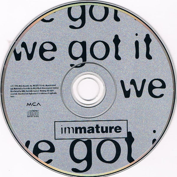 Immature : We Got It (CD, Single)
