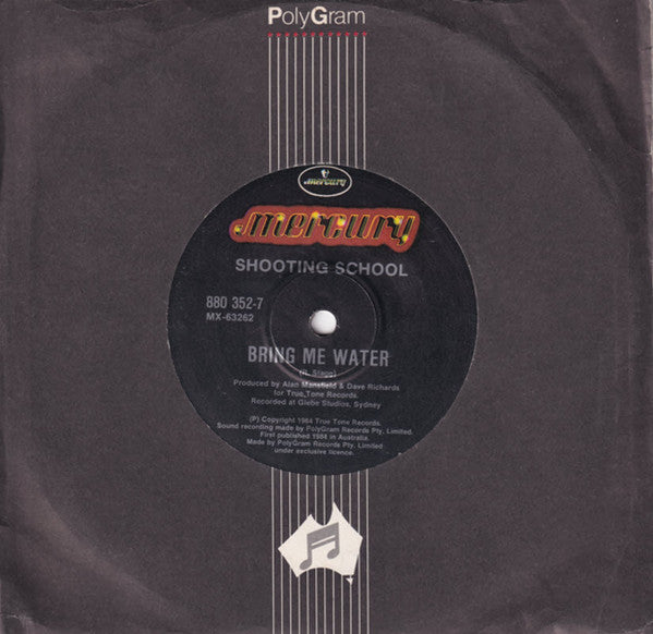 Shooting School : (You Won't) Listen (7", Single)