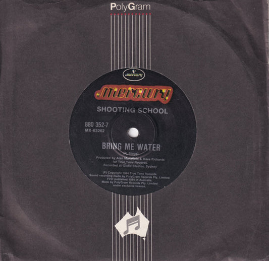 Shooting School : (You Won't) Listen (7", Single)