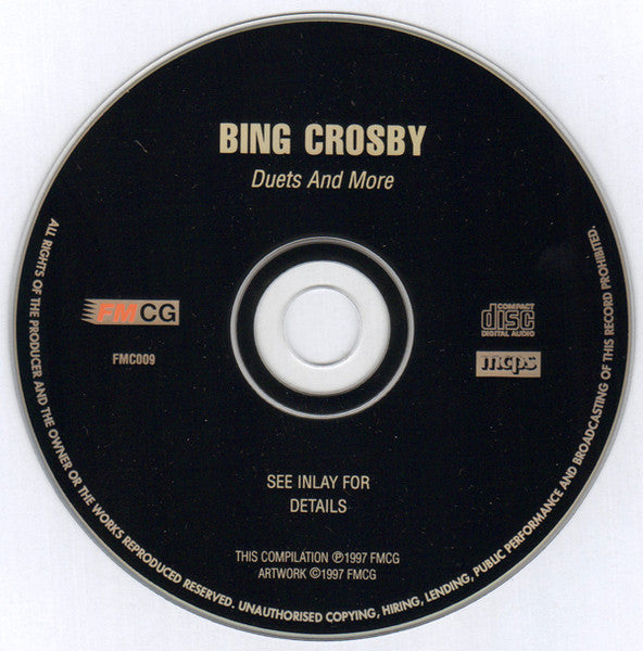 Bing Crosby : Duets And More (CD, Comp)