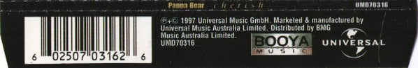 Pappa Bear Feat. Jan van der Toorn : Cherish (CD, Single)