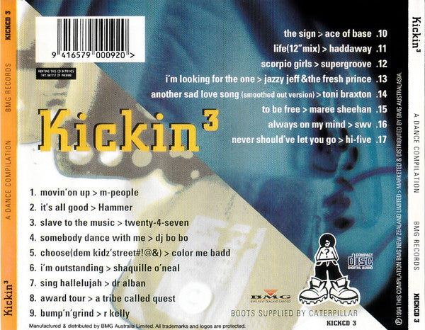 Various : Kickin³ - A Dance Compilation (CD, Comp)