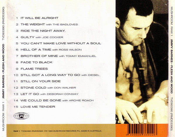Jimmy Barnes : Flesh And Wood (CD, Album)
