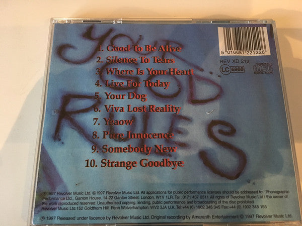 Your God Rules : Your God Rules (CD)