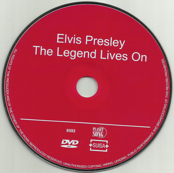 Elvis Presley : The Legend Lives On - A Tribute To The King (DVD-V, Comp, PAL)