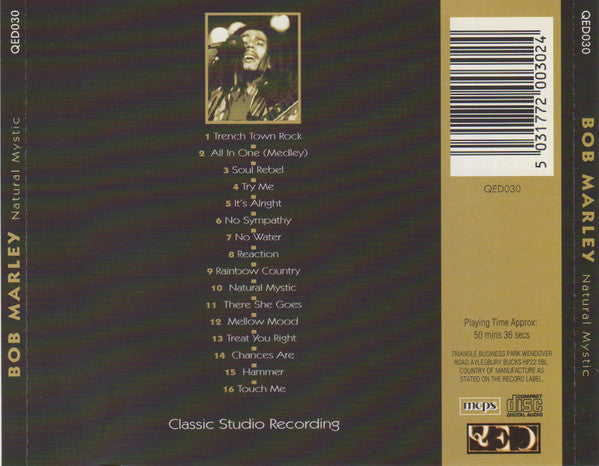 Bob Marley : Natural Mystic (CD, Comp)