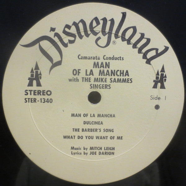Tutti Camarata Conducts With The Mike Sammes Singers : Man Of La Mancha (LP, Album, RE)