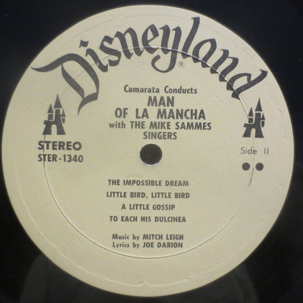 Tutti Camarata Conducts With The Mike Sammes Singers : Man Of La Mancha (LP, Album, RE)