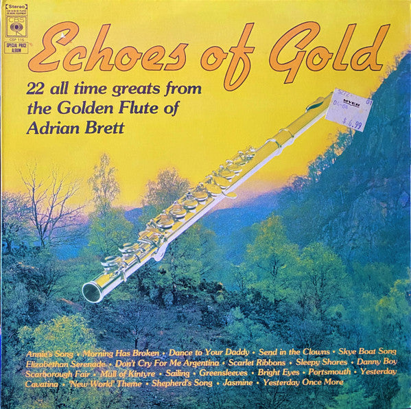 Adrian Brett : Echoes Of Gold (LP)