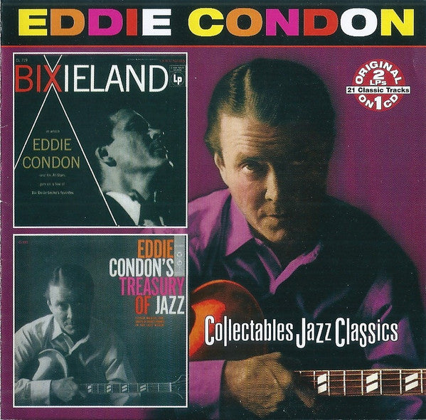 Eddie Condon : Bixieland / Treasury Of Jazz (CD, Comp)