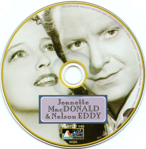 Jeanette MacDonald & Nelson Eddy : Sweethearts (20 Favourites) (CD, Comp, Isr)