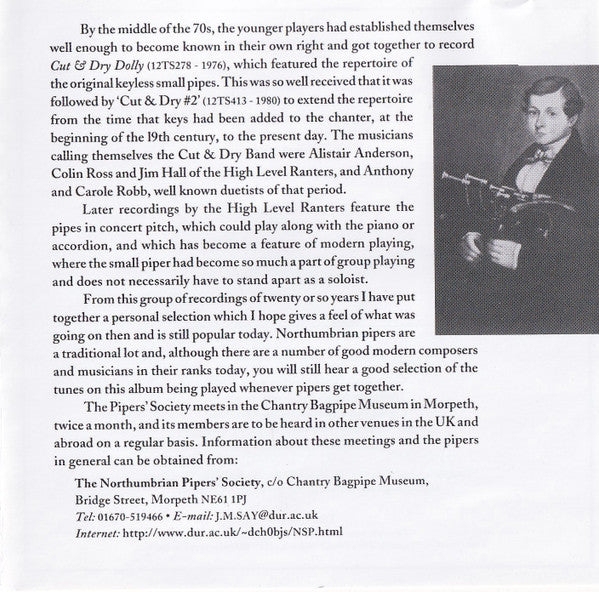 Various : The Northumbrian Small Pipes (CD)