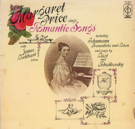 Margaret Price With James Lockhart : Margaret Price Sings Romantic Songs (LP)