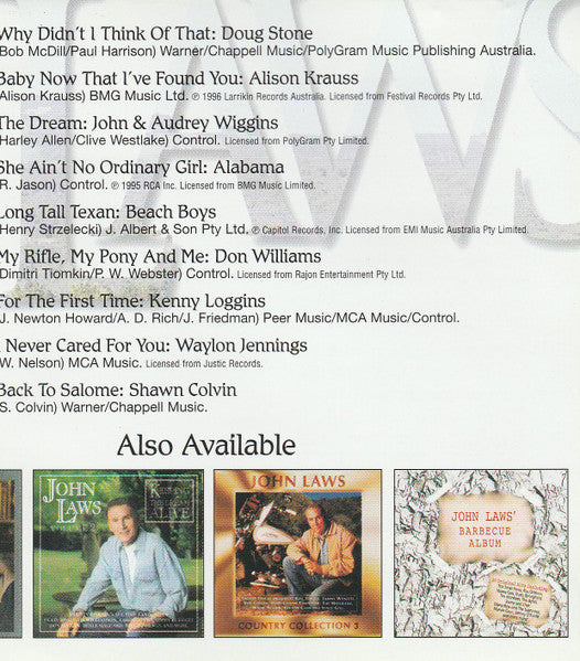 John Laws (3) : Country Collection Vol 4 (CD, Comp)