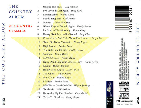 Various : The Country Album (CD, Comp)