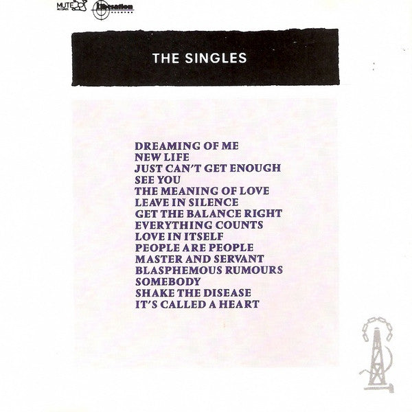 Depeche Mode : The Singles 81 → 85 (CD, Comp, RE)