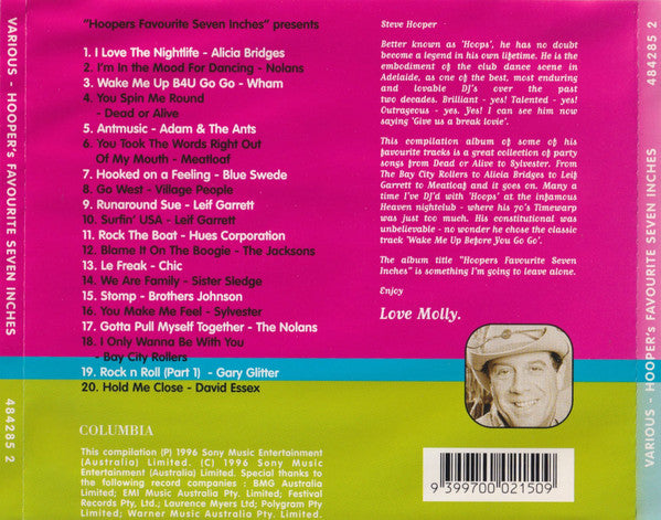 Various : Hooper's Favourite Seven Inches (CD, Comp)
